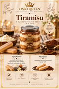 Oslo Queen Tiramisu can cake