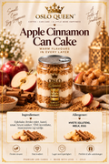 Oslo Queen Apple & Cinnamon can cake