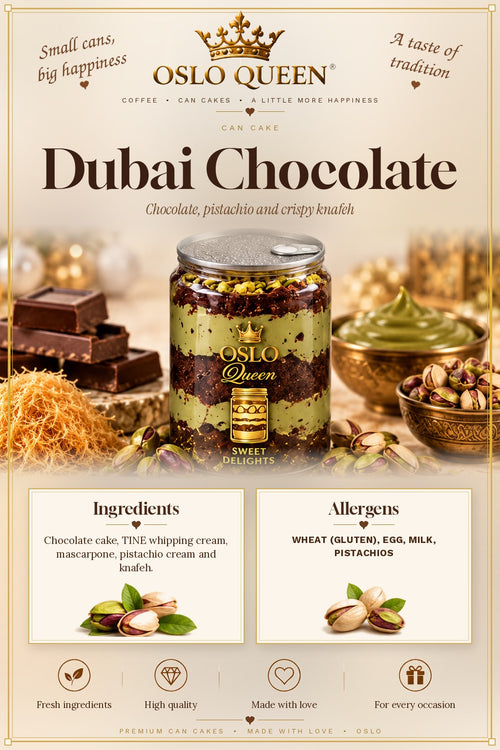 Oslo Queen Dubai Chocolate